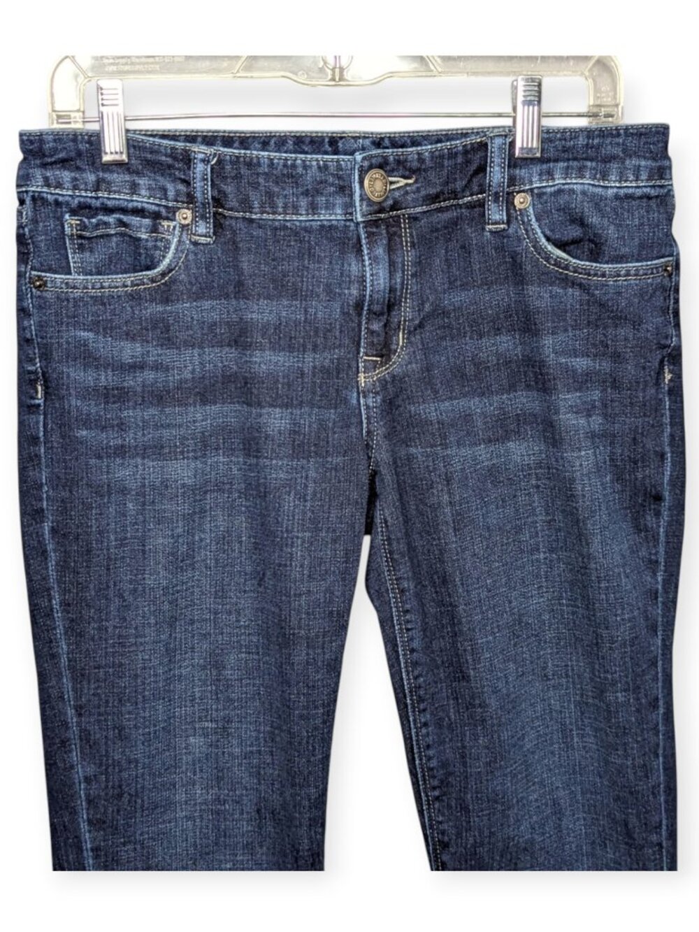 The Limited 678 Bootcut Dark Wash Jeans Womens Size 8L - Picture 2 of 16